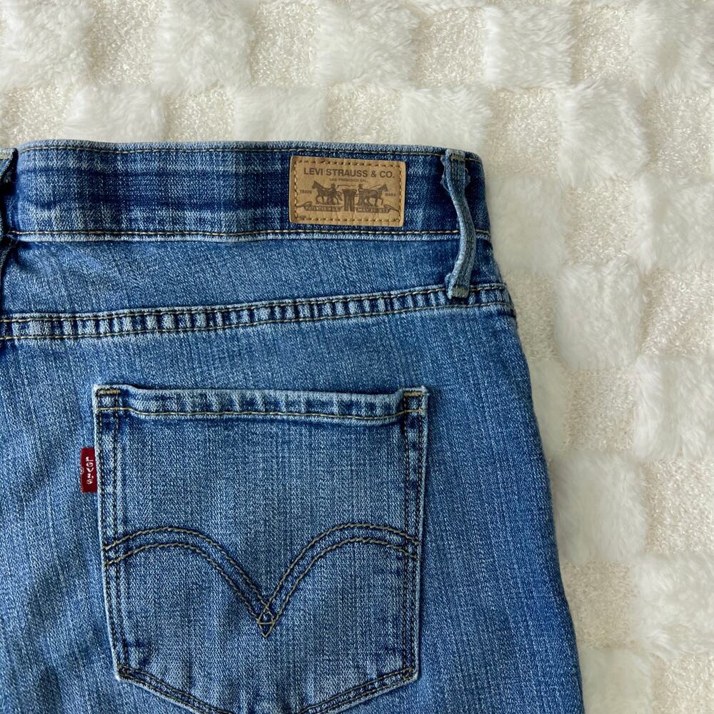 Levi’s 525 Perfect Waist Bootcut Jeans Women’s Size 10 Blue Denim - Picture 11 of 11